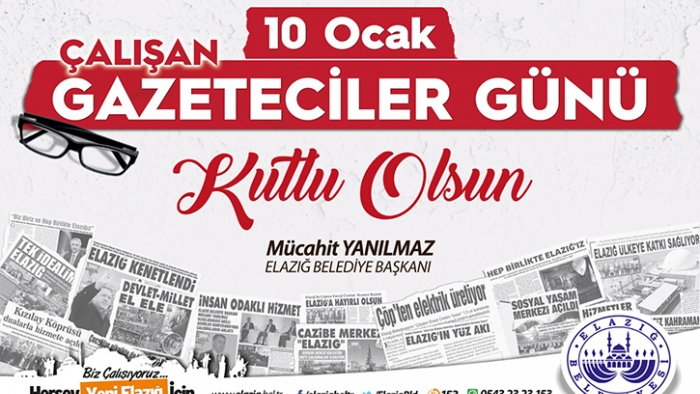 10 Ocak Çalışan Gazeteciler Günü