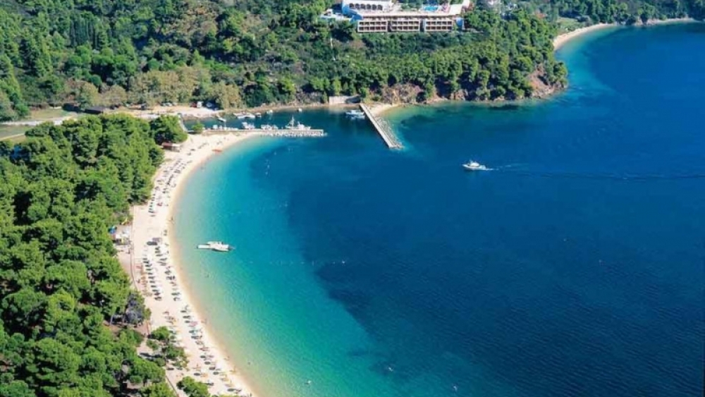 Bakanlıklar Skiathos'ta Tatil Köyü Kurmak İçin Planları Onayladı