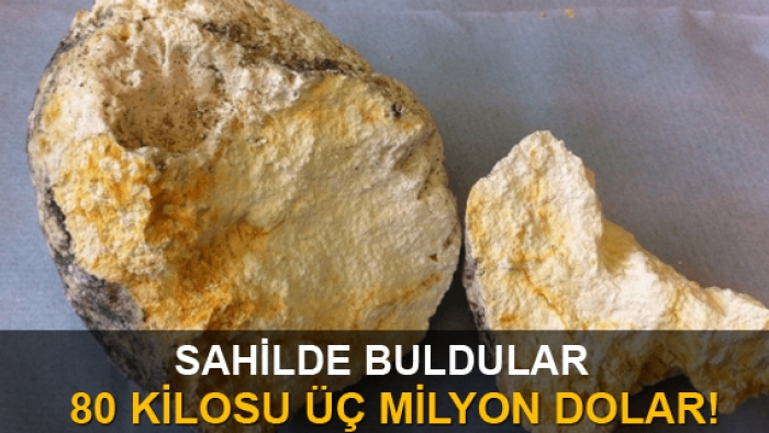 Balıkçıları sahilde buldu zengin oldular