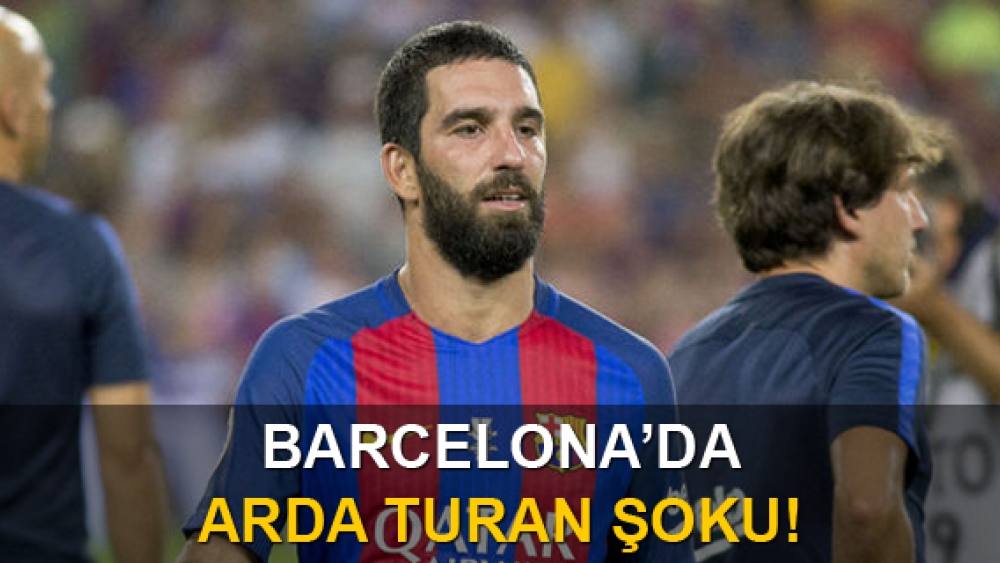 Barcelona'da Arda Turan sakatlandı