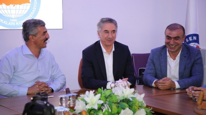 Başkan Yanılmaz’ın Bayram Ziyaretleri Devam Ediyor