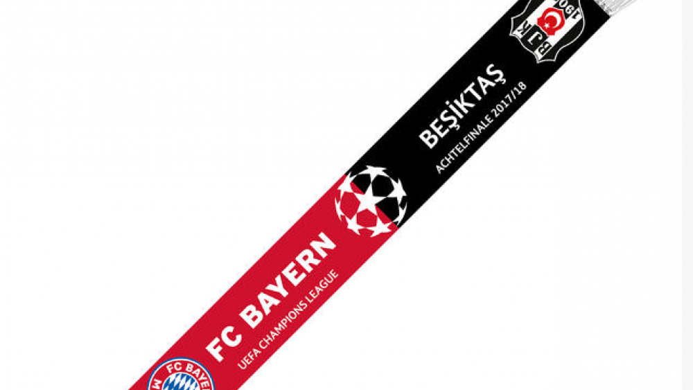 Bayern Münih, Beşiktaş maçı için özel atkı tasarladı