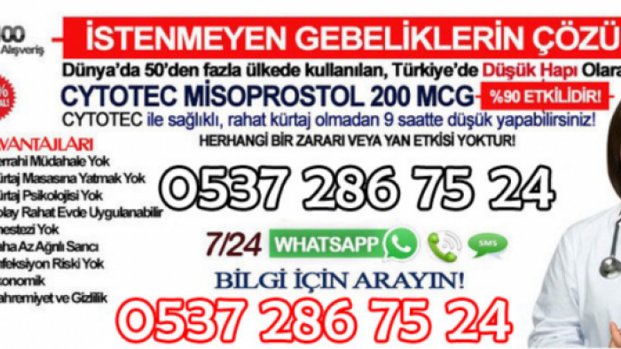 Cytotec Düşük İlacı - Cytotec Sipariş Hattı