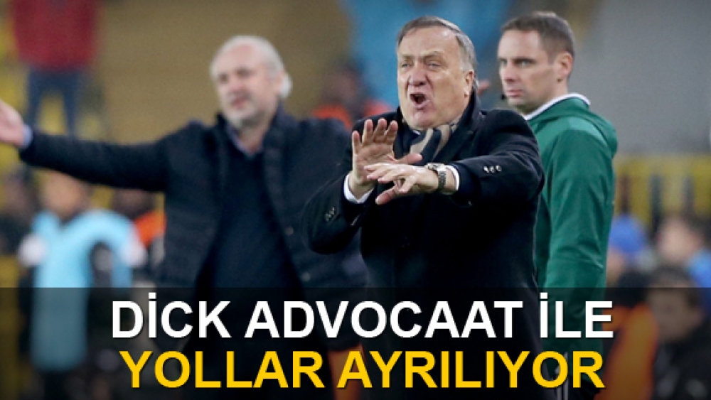 Dick Advocaat ile yollar ayrılıyor