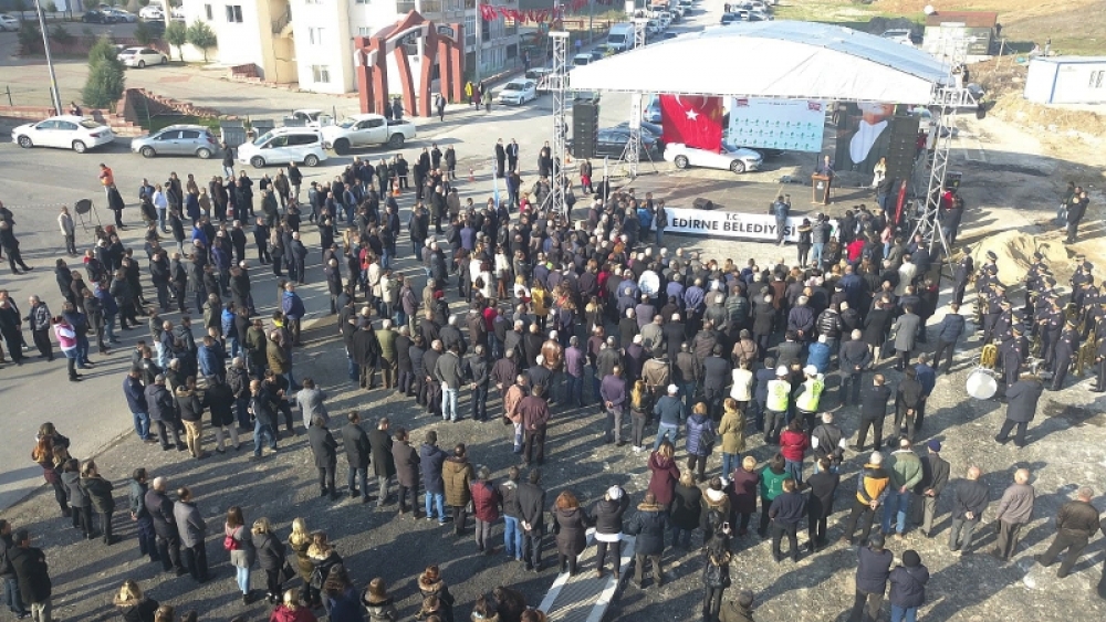 Edirne'de Alt Yapı Çalışmaları Başladı