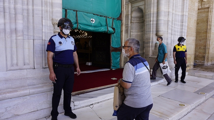 Edirne'de Virüse Karşı Termal Kask