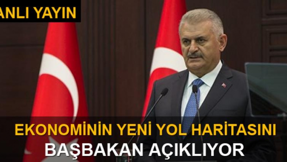 Binali Yıldırım Ekonomide ki yeni yol haritasını açıklıyor