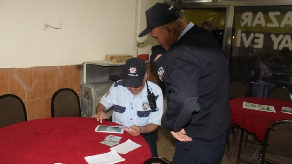 Elazığ Emniyetinden Kumar ve Tombala uygulaması