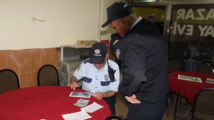 Elazığ Emniyetinden Kumar ve Tombala uygulaması