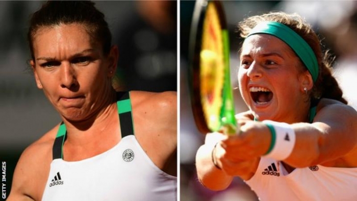 Fransız Açık 2017: Simona Halep, kadın finalinde Jelena Ostapenko ile tanıştı