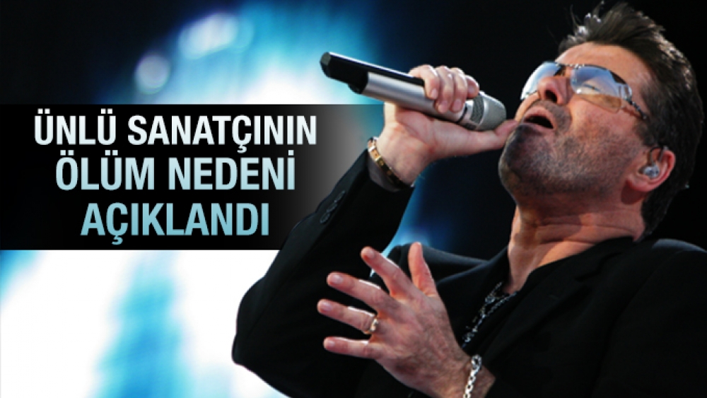 George Michael ölümünün sebebi duyuruldu