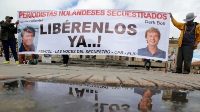 Kolombiya ihtilafı: Hala tutulan Hollandalı gazeteciler