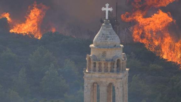 Kythira Wildfire Dördüncü Gün İçin Yandı