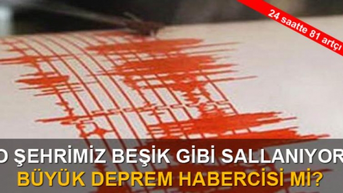 Manisa'da ki küçük depremler neyin habercisi?