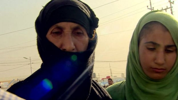 Musul saldırgan: Irak'lılar kampa geliyor tehlikeyi anlatıyor