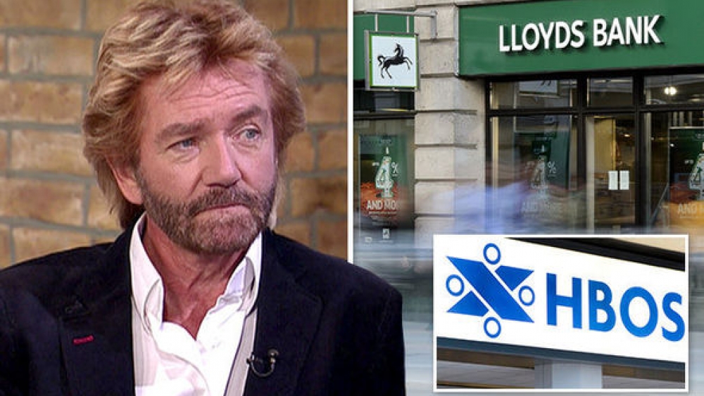 Noel Edmonds, sahtekarlık haklarının ihlali nedeniyle 'aşağılayıcı' iş çöküşünden sonra 50 milyon avro için bankaya dava açtı