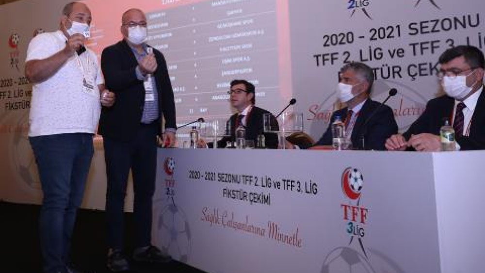 TFF 2. Lig ve TFF 3. Lig fikstür çekimi yapıldı