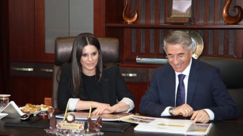 Bakan Sarıeroğlu Müjdeyi Belediye Ziyaretinde Verdi