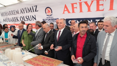 Denizli Büyükşehir’den 15.000 kişilik aşure hayrı