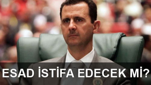 Esad'a kritik soru: 'İstifa edecek misiniz?'